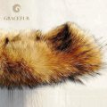 Excelente China Fornecedor OEM Serviço de Alta Qualidade Real Fox Fur Guarnição Para Capuz